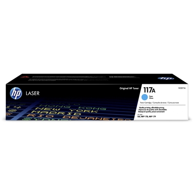 TONER HP 117A W2071A CIANO 700PG LASERJET E4