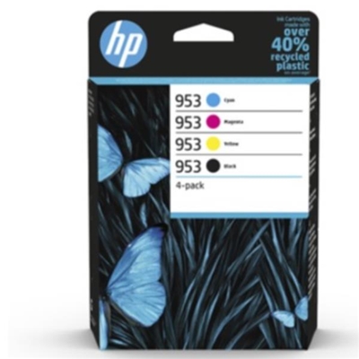 CARTUCCIA HP 953 MULTIPACK 6ZC69AE NERO+3COLORI B/C/M/Y MVS