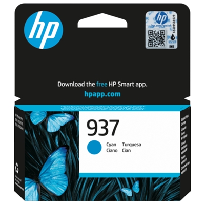 CARTUCCIA HP 937 4S6W2NE CIANO 800PG