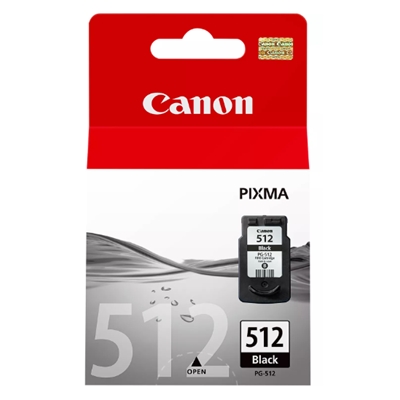 CARTUCCIA CANON PG-512 BK 15ML 2969B001 X MP240/MP250/MP260/MP270/MP280/MP490/ MP495/MX320/MX330/MX340/MX350/IP2700