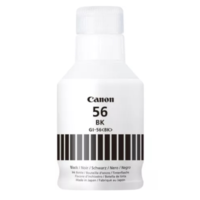 FLACONE CANON GI-56BK NERO 170ML 4412C001 X GX3050/GX4050/GX5050/GX6050/GX7050