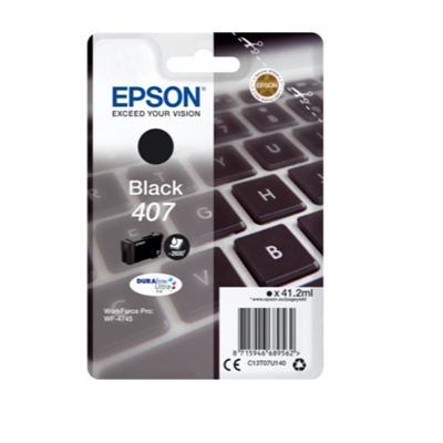 CARTUCCIA EPSON 407 ''TASTIERA'' C13T07U140 NERO X WF-4745DTWF 2.600PAG.