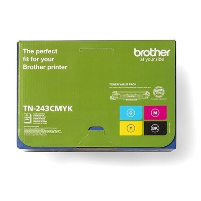 MULTIPACK BROTHER TONER TN243CMYK X HL-L3210CW/HL-L3230CDW/HL-L3270CDW/DCP-L3550CDW MFC-L3730CDN/MFC-L3750CDW/MFC-L3770CDW