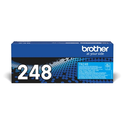 TONER BROTHER TN248C CIANO 1.000PG X HL-L3220CW/L3240CDW DCP-L3560CDW MFC-L3740CDWE/L3760CDW HL-L8230/8240CDW MFC-L8340/L8390CDW