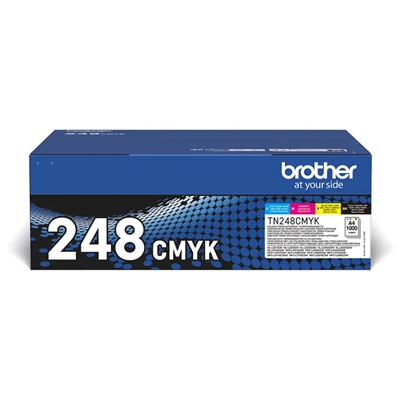 MULTIPACK BROTHER TONER TN248VAL CMYK HL-L3220CW/L3240CDW DCP-L3560CDW MFC-L3740CDWE/L3760CDW HL-L8230/8240CDW MFC-L8340/L8390