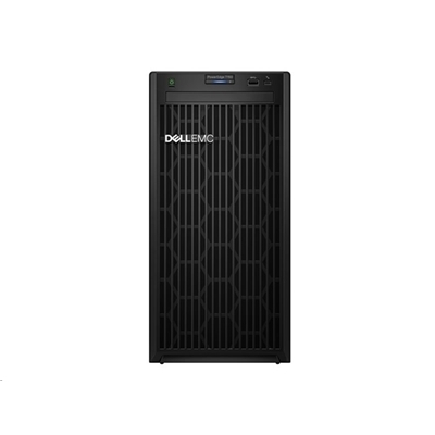 SERVER DELL T150 K4G47 TOWER XEON 4C E2314 2.8GHZ 16GB UDIMM 3200MHZ 2TB 7.2K 3.5'' H355 4X3.5'' NOODD 2XGLAN 3YNBD FINO:02/02