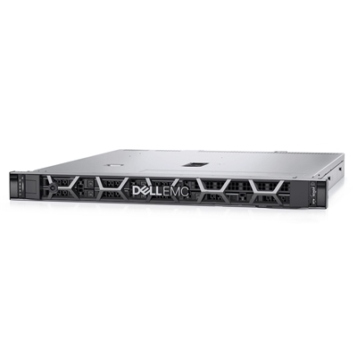 SERVER DELL R350 K8KR0 RACK1U XEON 4C E2314 1X16GB UDIMM 480GBSSD 8X2.5'' HOTPLUG H355 2XGLAN 2X700W 3YNBD FINO:02/02