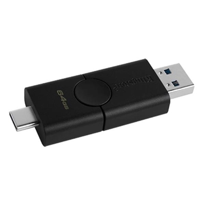 FLASH DRIVE ''DUO'' USB3.1+TYPE-C 64GB KINGSTON DTDE/64GB ''DATATRAVELER DUO''