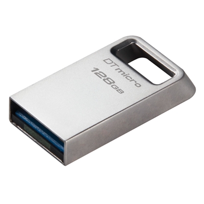 FLASH DRIVE ''MICRO'' USB3.2 128GB KINGSTON DTMC3G2/128GB READ: 200MB/S METAL