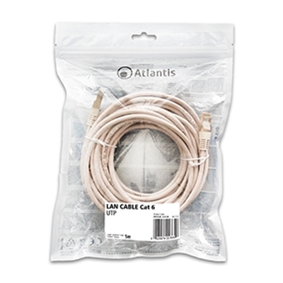 CAVO RETE CAT.6-UTP (CAVO PATCH) ATLANTIS P019-LN_6-U-5A- 5MT - EAN: 8026974023649