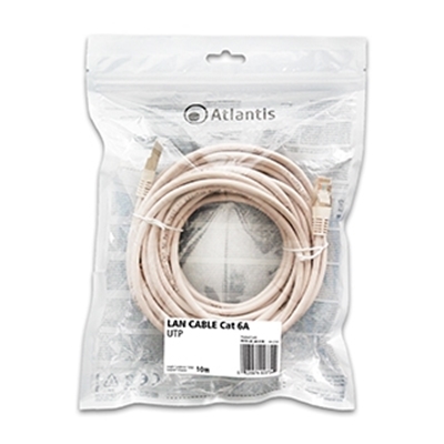 CAVO RETE CAT.6A-UTP (CAVO PATCH) ATLANTIS P019-LN_6A-U-XC - 10MT IN RAME- EAN: 8026974023724