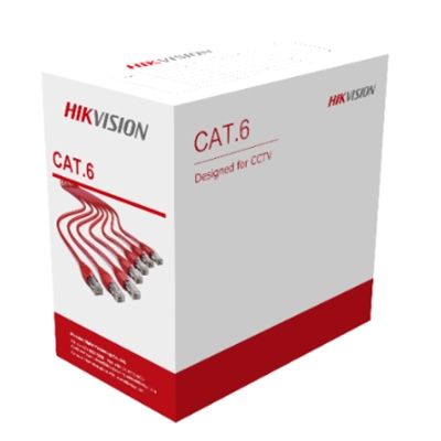 CAVO RETE IN MATASSA 305MT CAT.6 (CCA) UTP HIKVISION DS-1LN6USL3 BLU CLASSE CCA 23AWG LSZH 0,565MM