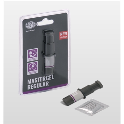 PASTA DISSIPAZIONE CALORE COOLER MASTER MGX-ZOSG-N15M-R2 MASTERGEL REGULAR - GRAY - 1,5ML - THERMAL CONDUCTIVITY >5 W/M-K