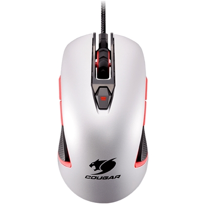 MOUSE GAMING COUGAR 3M400WOS 400M WIRED USB OTTICO 4000DPI SILVER 8 PULSANTI PROGRAMMABILI