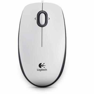 MOUSE LOGITECH OEM B100 OPTICAL BIANCO USB P/N 910-003360 -GARANZIA 3 ANNI-