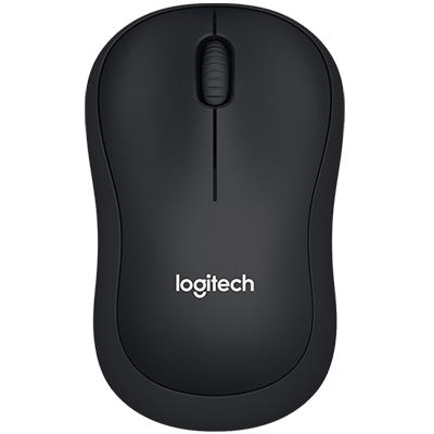 MOUSE LOGITECH OEM B220 SILENT WIRELESS 10MT OTTICO BLACK USB NANO RICEVITORE DURATA BATTERIE 18 MESI P/N 910-004881