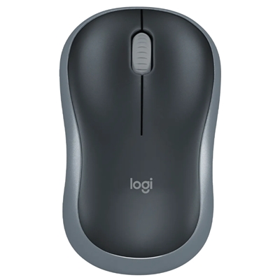 MOUSE LOGITECH RETAIL M185 WIRELESS OTTICO GRIGIO USB P/N 910-002235/002238