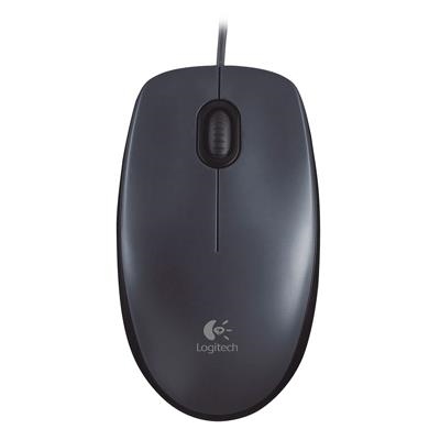 MOUSE LOGITECH OEM M90 USB 3 TASTI OTTICO 1000DPI AMBIDESTRO NERO P/N 910-001793