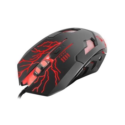 MOUSE GAMING USB ATLANTIS P009-X320 TRITON OTTICO 4 RISOL.PREIMP.-LED MULTIC.- 6 PULS DI SELEZ.