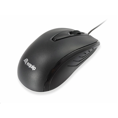 MOUSE USB EQUIP 245107 OTTICO COMPATTO - NERO- 1000DPI