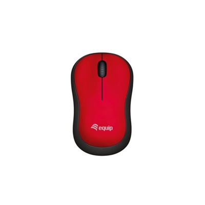 MOUSE X NB CORDLESS USB EQUIP 245113 TECNOL.NANO 2.4GHZ-1000DPI CON RIC.NANO - ROSSO