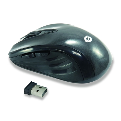 MOUSE CORDLESS CONCEPTRONIC CLLM5BTRVWL OTTICO- 5 PULSANTI - DIMENSIONI DA VIAGGIO - RIC.NANO USB INCL. FINO:31/01