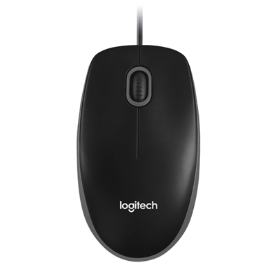 MOUSE LOGITECH OEM B100 OPTICAL BLACK USB P/N 910-003357 800DPI-GARANZIA 3 ANNI-