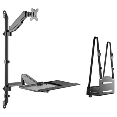 SUPPORTO X LCD/TV E WORKSTATION A MURO 17''/32'' EQUIP 650170 SUPP.FINO A 8KG (SCHERMO) - VESA: 100X100 -EAN: 4015867236253