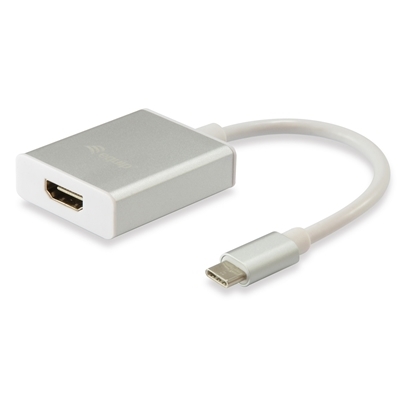 ADATTATORE USB EQUIP 133452 BIANCO DA TYPE-C MARCHIO A HDMI FEMMINA - 15CM - EAN: 4015867199664