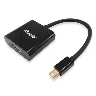 ADATTATORE M-DP (MINIDISPLAYPORT) A HDMI EQUIP 133434 M/F 15CM - EAN:4015867157305