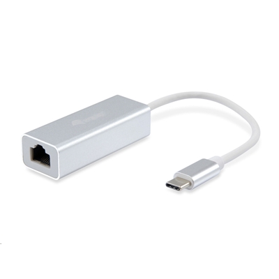 ADATTATORE USB EQUIP 133454 BIANCO DA TYPE-C A RJ45 GIGABIT - 15CM - EAN: 4015867199688