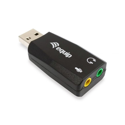 ADATTATORE AUDIO USB EQUIP 245320 PER MICROFONI-CASSE E CUFFIE