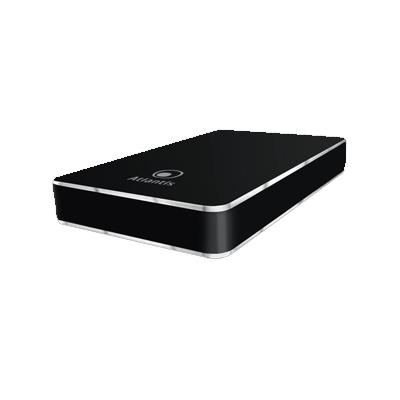 BOX EST X HD2.5'' SATA ATLANTIS A06-HDE-212B (NECESSARIO HD) INTERF. USB 2.0 - NERO SATINATO GARANZIA 2 ANNI