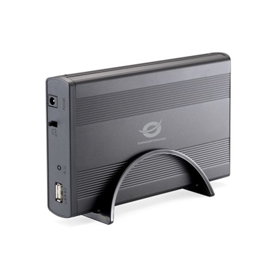 BOX EST X HD3.5'' SATA CONCEPTRONIC CHD3SU (NECESSARIO HD) INTERF. USB 2.0 - NERO SATINATO