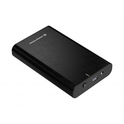 BOX EST X SSD/HD 3.5''2.5'' SATA CONCEPTRONIC DANTE02B (NECESSARIO HD) INTERF. USB 3.0-IN ALLUMINIO CON PIEDISTALLO