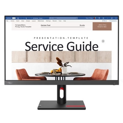 MONITOR LENOVO THINKVISION S24I-30 63DEKAT3EU 23.8''FHD IPS AG 16:9 BLK 4MS 250CD/M2 3Y VESA HDMI VGA TILT FINO:01/03