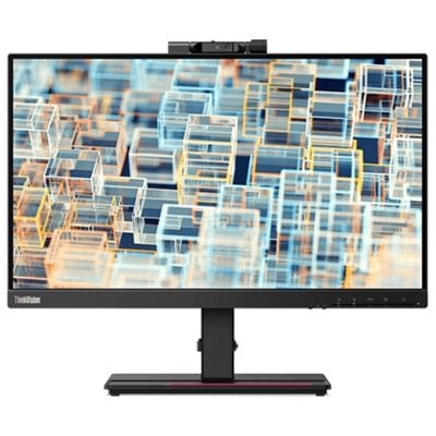 MONITOR LENOVO THINKVISION T22V-20 61FBMAT6IT 21.5''FHD IPS AG 16:9 102DPI 4MS 250CD/M2 HDMI DP VGA 2USB CAM MIC TILT FINO:29/03