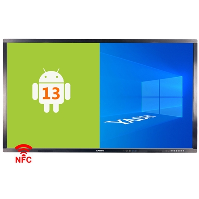 MONITOR YASHI LY6516 TOUCH INTERATTIVO 65'' 4K 8/64GB 20 TOCCHI ANDROID 13 STAFFA 3YOC FINO:29/02