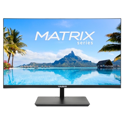 MONITOR YASHI MATRIX YZ2449 23.8'' IPS 100HZ 16:9 1MS MM 1920X1080 BLACK 300CD/M2 VGA HDMI VESA 2YOC FINO:29/02