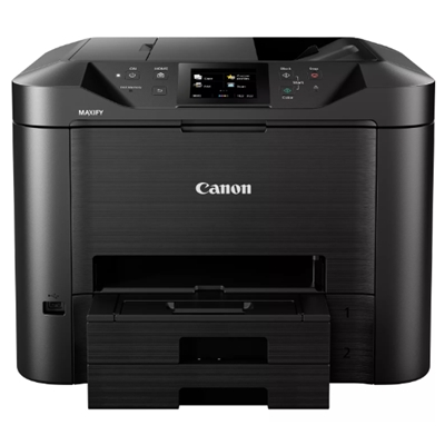 STAMPANTE CANON MFC INK MAXIFY MB5450 0971C009 A4 4IN1 24IPM D-ADF F/R 500FG LAN AIRPRINT WIFI, GEST DA SMARTPH