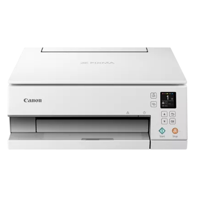 STAMPANTE CANON MFC INK PIXMA TS6351A WHITE 3774C086 A4 3IN1 5INK 15IPM, F/R USB WIFI AIRPRINT, CLOUD PRINT