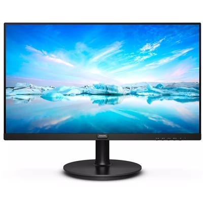 MONITOR PHILIPS LCD VA LED 23.8'' WIDE 241V8L/00 4MS FHD 3000:1 BLACK VGA HDMI VESA FINO:31/01