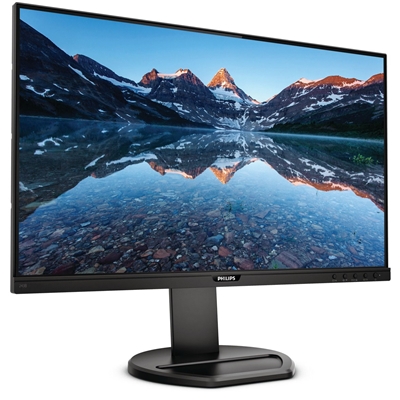 MONITOR PHILIPS LCD IPS LED 23.8'' WIDE 243B9/00 4MS LOWBLUE MM FHD 1000:1 BLACK VGA HDMI DP USB-C VESA FINO:29/02