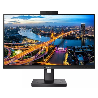 MONITOR PHILIPS LCD IPS LED 27'' WIDE 275B1H/00 4MS LOWBLUE MM QHD 1000:1 BLACK DVI HDMI DP WEBCAM REG.ALT. PIVOT VES FINO:29/02