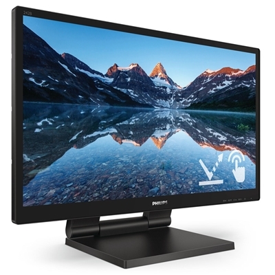 MONITOR SMOOTH-TOUCH PHILIPS LCD LED 23.8'' 242B9TL/00 5MS SOFTBLUE MM FHD 1000:1 BLACK VGA DVI HDMI DP 2XUSB3 VESA FINO:29/02