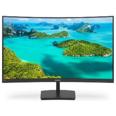 MONITOR PHILIPS LCD VA CURVED LED 23.6'' WIDE 241E1SC/00 4MS FHD 3000:1 BLACK VGA HDMI VESA FINO:29/02