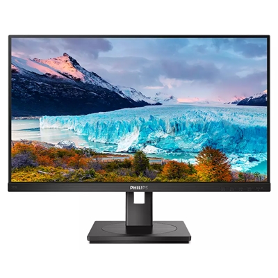 MONITOR PHILIPS LCD IPS LED 27'' WIDE 272S1M/00 4MS LOWBLUE MM FHD 3000:1 BLACK VGA DVI HDMI DP VESA FINO:29/02