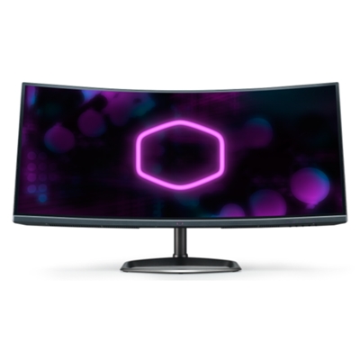 MONITOR COOLER MASTER GAMING GM34-CW LCD VA LED UWQHD 3440X1440 34'' 1MS 21:9 2XDP 2XHDMI 400NITS MM 144HZ CURVE CMI-GM34-CW2-EU