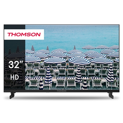 TV THOMSON 32'' FRAME LESS 32HD2S13 DVB-T2/S2 HD 1366X768 BLACK HM CI+ SLOT HOTEL MODE 3XHDMI 2XUSB VESA