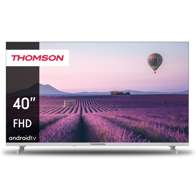 TV THOMSON 40'' FRAME LESS 40FA2S13W SMART-TV ANDROID 11 DVB-T2/S2 FHD 1920X1080 WHITE CI+ SLOT 3XHDMI 2XUSB VESA